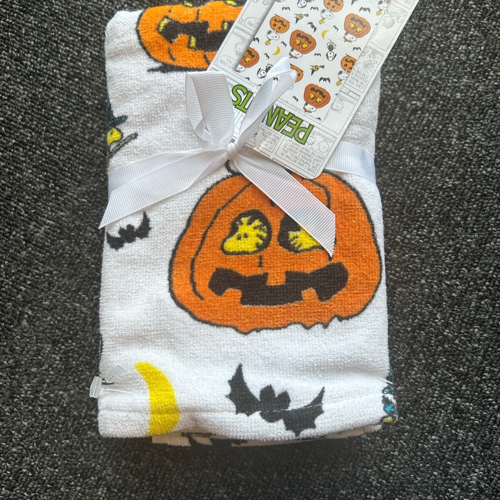Snoopy Halloween Hand Towel Set